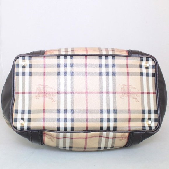 BURBERRY Brown Check Tote-Crossbody #21920 - Picture 6 of 8